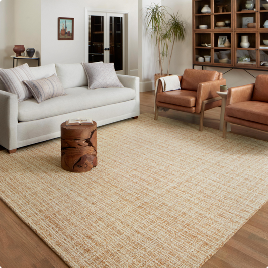 Chris Loves Julia x Loloi Polly Ivory/Natural 7'-9" x 9'-9" Area Rug