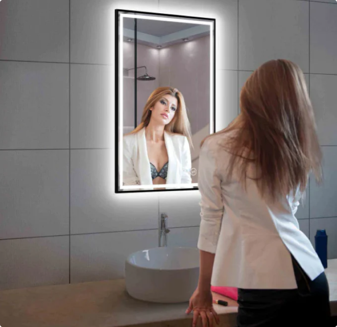Adjustable LED Fogless, Dimmable, Color Temperature Mirror